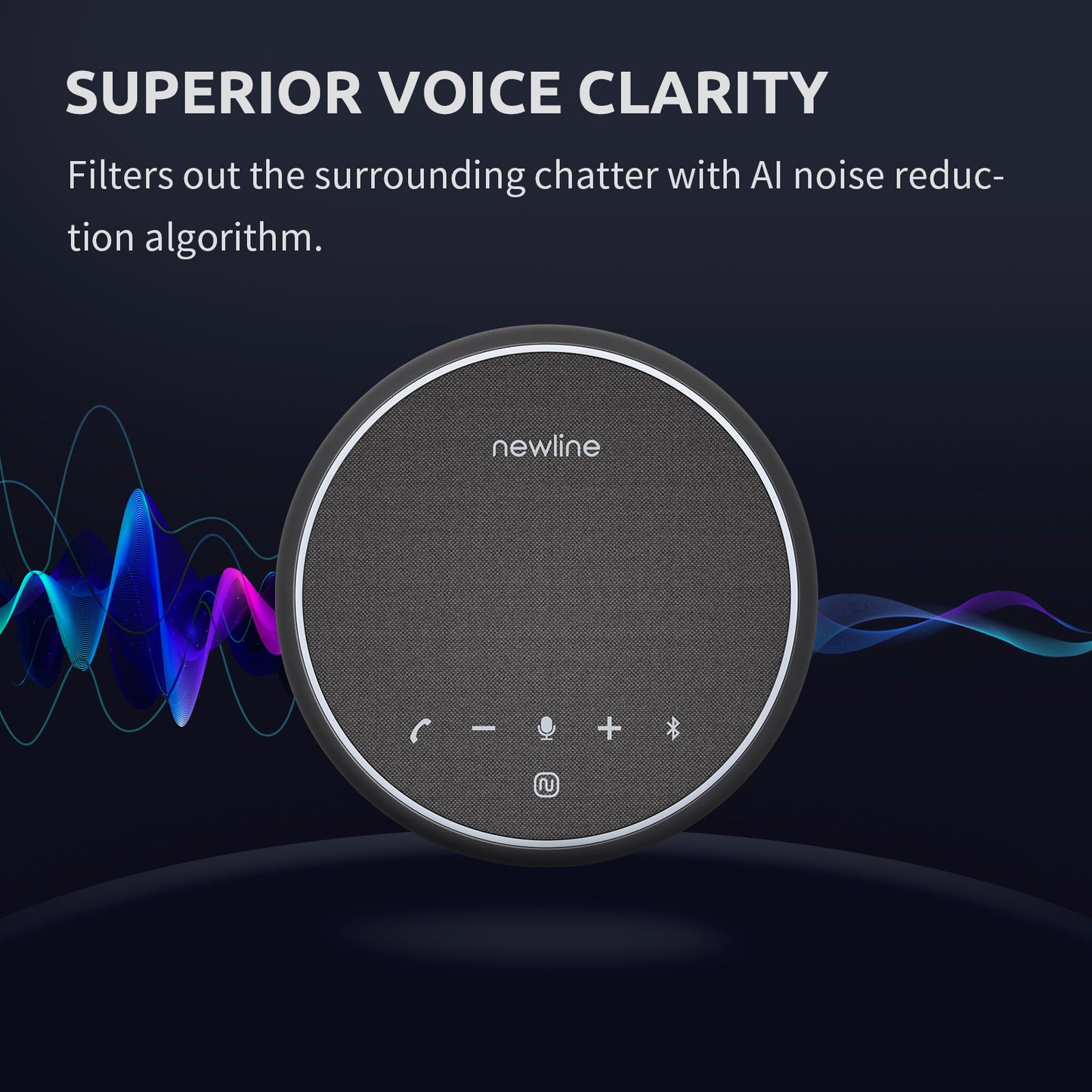 N newline Conference Speaker and Microphone