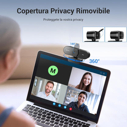 NewEye 62 4K Webcam for PC